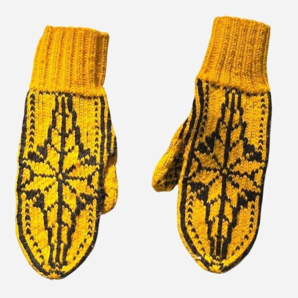 Vintage knit gloves‎ (acc2)